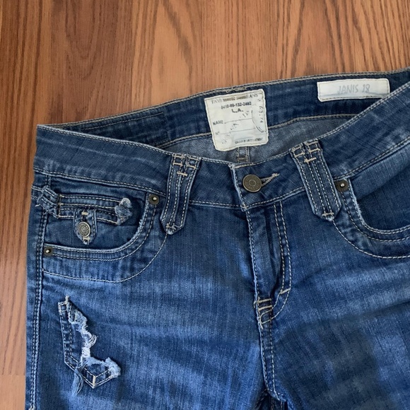 2 Pairs of Jimmy Taverniti Straight Leg Denim Jean - Picture 4 of 6